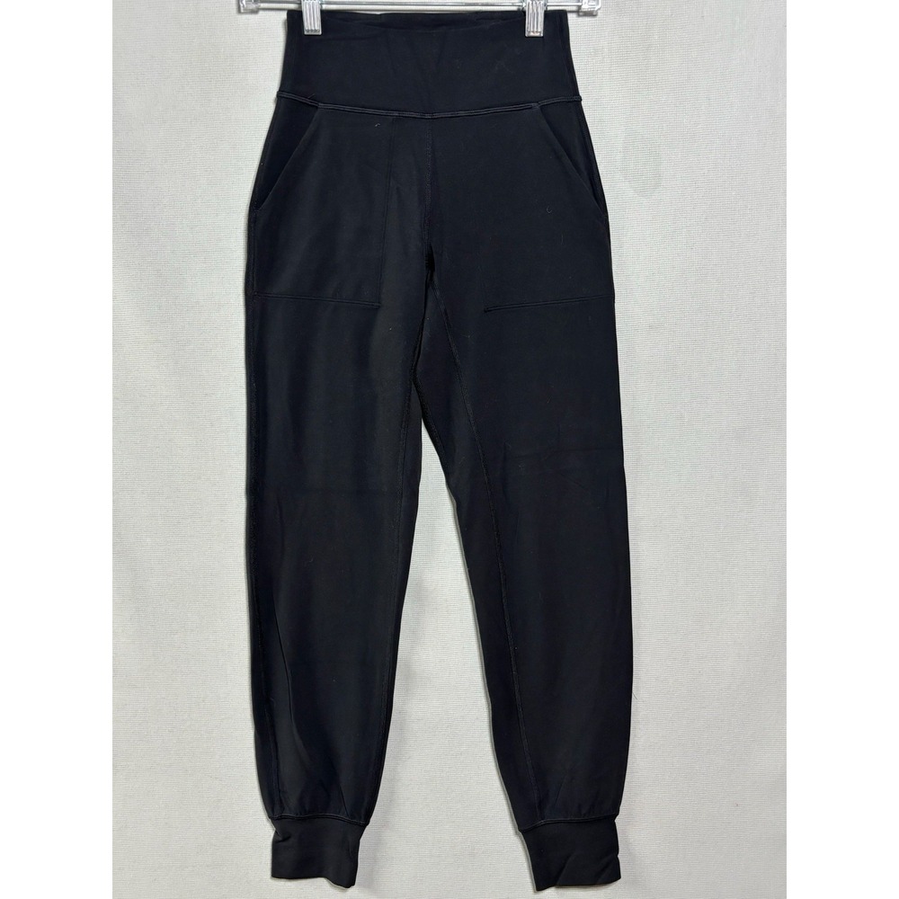 Lululemon Athletica Black Align High Rise Athletic Jogger Pants Women's Size 2